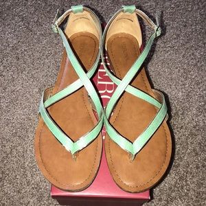 Merona Emily Mint Flats